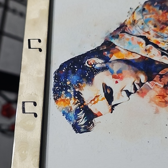 Elvis Presley Watercolor Oil Painting Framed Art Prints - Picture 2 of 6